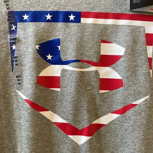 Under Armour mens 3/4 length sleeve. Size medium. Loose fit. NWT - Picture 2 of 4